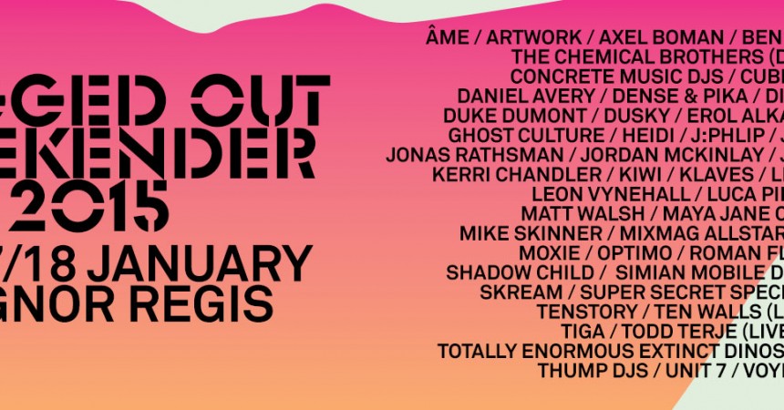 Bugged Out Weekender 2015 Preview
