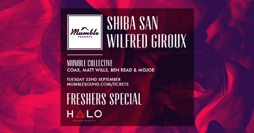 Mumble Sound Presents Shiba San At Next Event