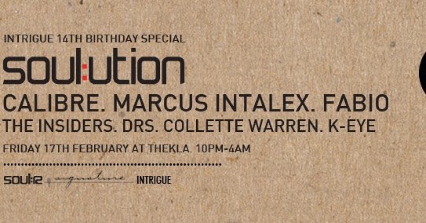 Intrigue Are Back For 14th Birthday Party In Bristol